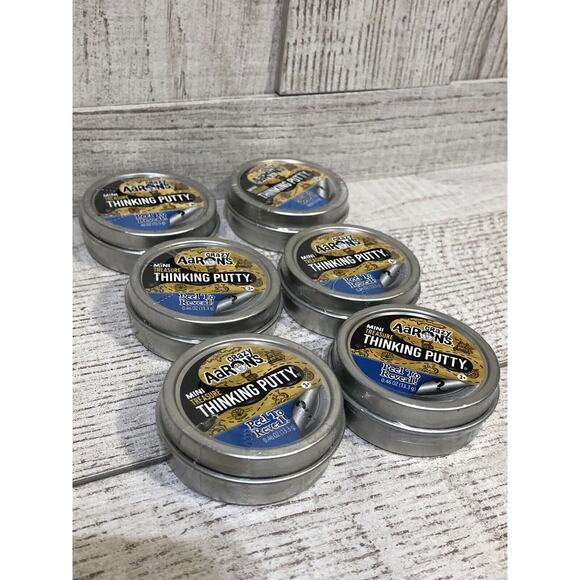 (6) Crazy Aarons Putty Peel Reveal Mini Treasure 2" 0.46oz - Picture 4 of 5